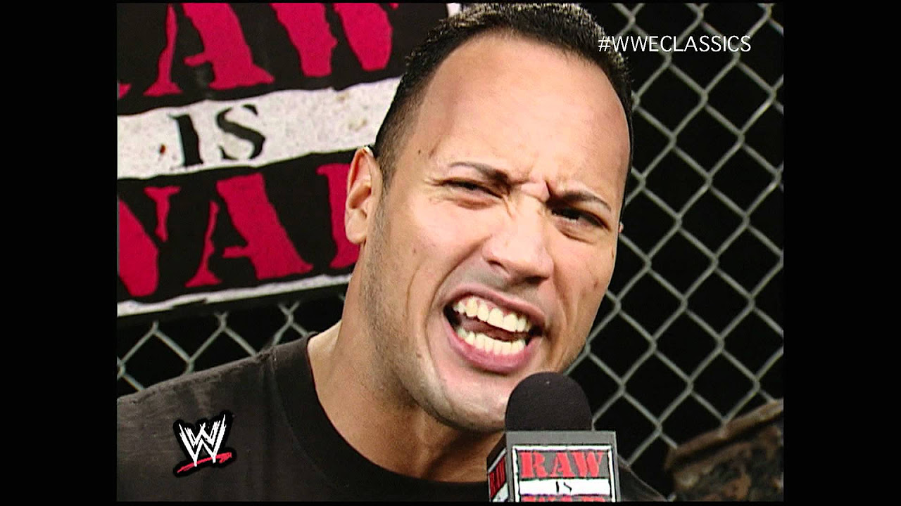 The Rock Promo Raw 12400