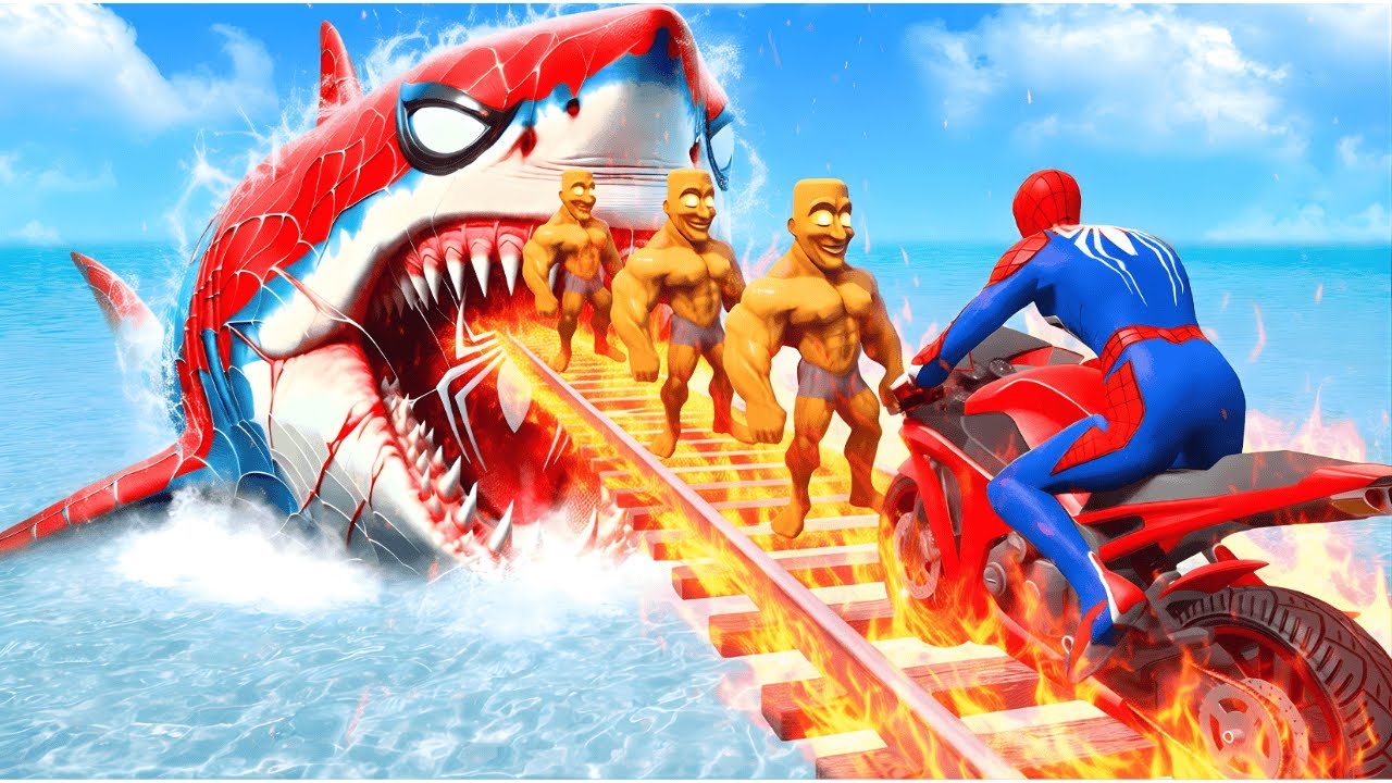 GTA V Spider Man Rescue Batman vs Brainrot l Epic GTA 5 Superhero Battle with Iron man