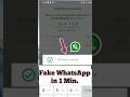 create Unlimited Fake Whatsapp account_ fake whatsapp kaise banaye