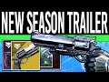 Destiny 2 | NEW SEASON TRAILER! Hawkmoon QUEST! New Perk, Hunt Lure, Hunt Info, Exotics & Rewards!