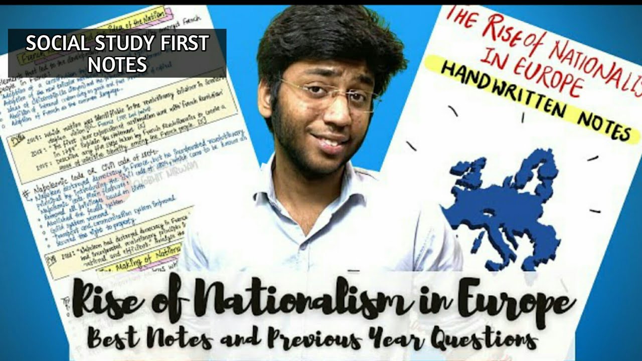 The Rise Of Nationalism In Europe Updated - Europe handwritten  notes-Snobhit ninian-Adoption languageof french