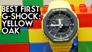 Видео NEW "CASIOAK" Colors! Full review of the GA-2110 Yellow G-Shock (автор: Just the Watch)