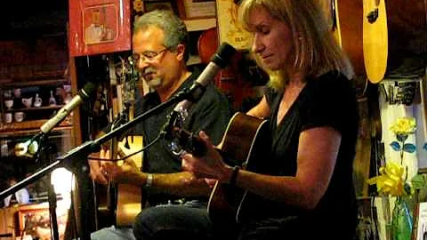 MARJORIE THOMPSON & GREG FRANKLIN AT THE COOK SHAC...