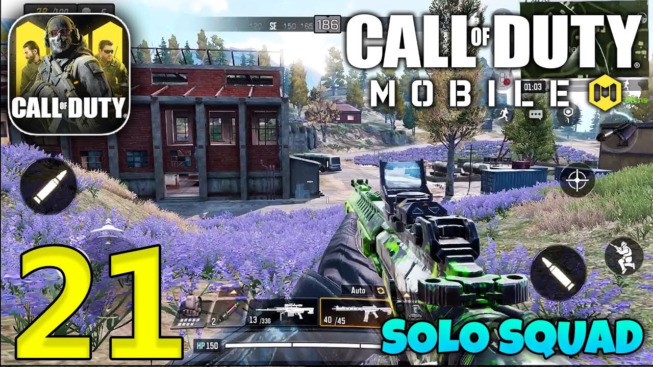 CALL OF DUTY MOBILE BATTLE ROYALE - Solo Squad Gameplay - Part 21 (CODM) - 