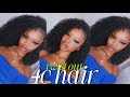 TWIST OUT on Natural 4C Hair ft. CurlsQueen Hair