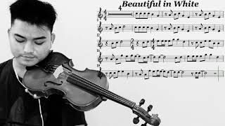 Beautiful in White Violin - Shane Filan   (West Life).
