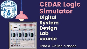 Download and Install CEDAR logic Simulator DSD lab