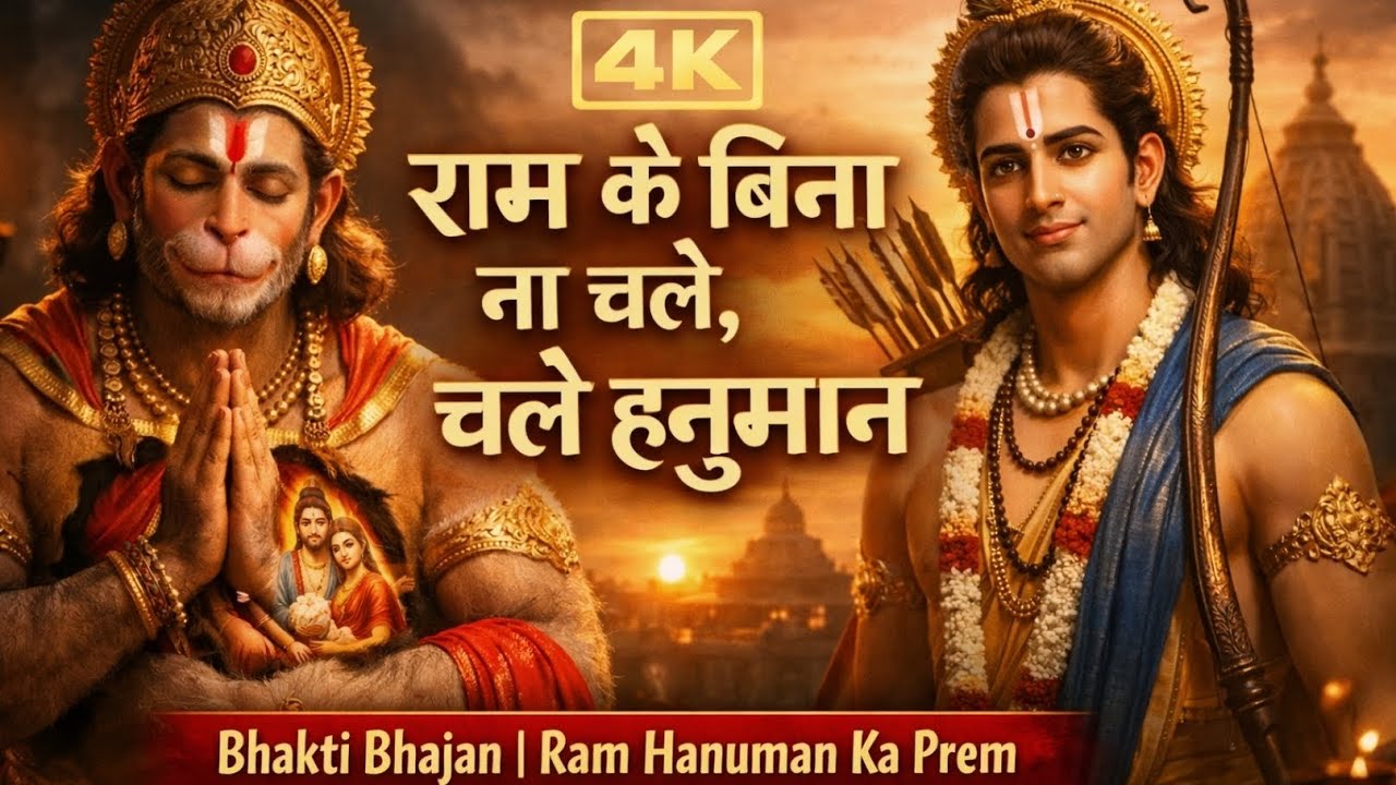 राम के बिना नहीं चले हनुमान 🙏 सुनते ही बदल जाएगी किस्मत | Powerful Ram Bhajan | Ram Hanuman Bhajan