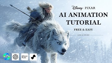 Best FREE AI Animation Tutorial (Pixar & Disney Style) | ChatGPT-4o, Kling & 11Labs