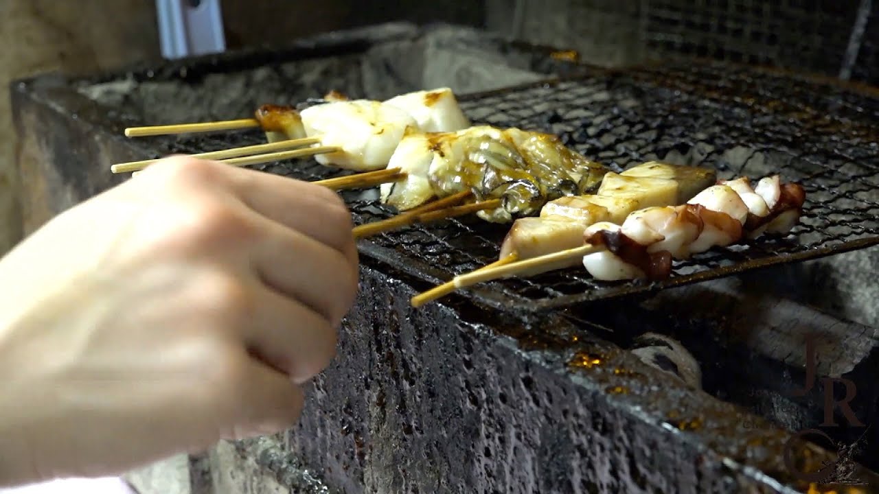 The Best Grilled Octopus Seafood Skewers YouTube
