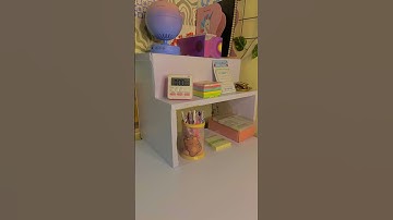 Aesthetic desk setup 👀🌷 #setup #studytable #aesthetic #studydesk #desksetup