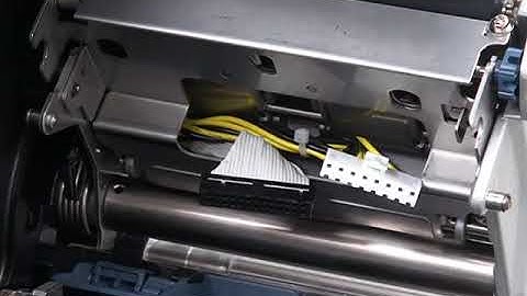 Sato Labelprinter CL4NX - Printkop vervangen