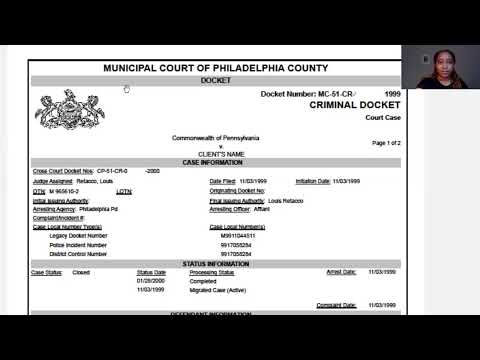 Criminal Court Calendar Philadelphia