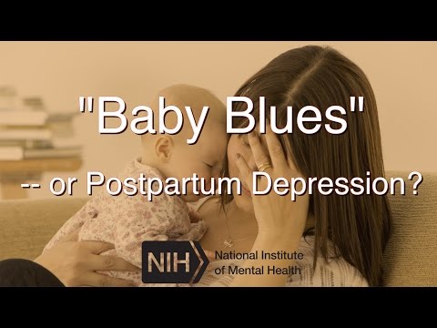 "Baby Blues" - eller förlossningsdepression?