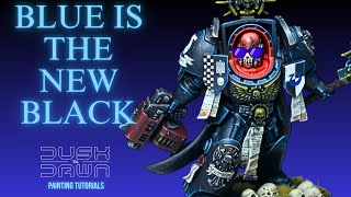 How to Paint BLUE BLACK POWER ARMOUR