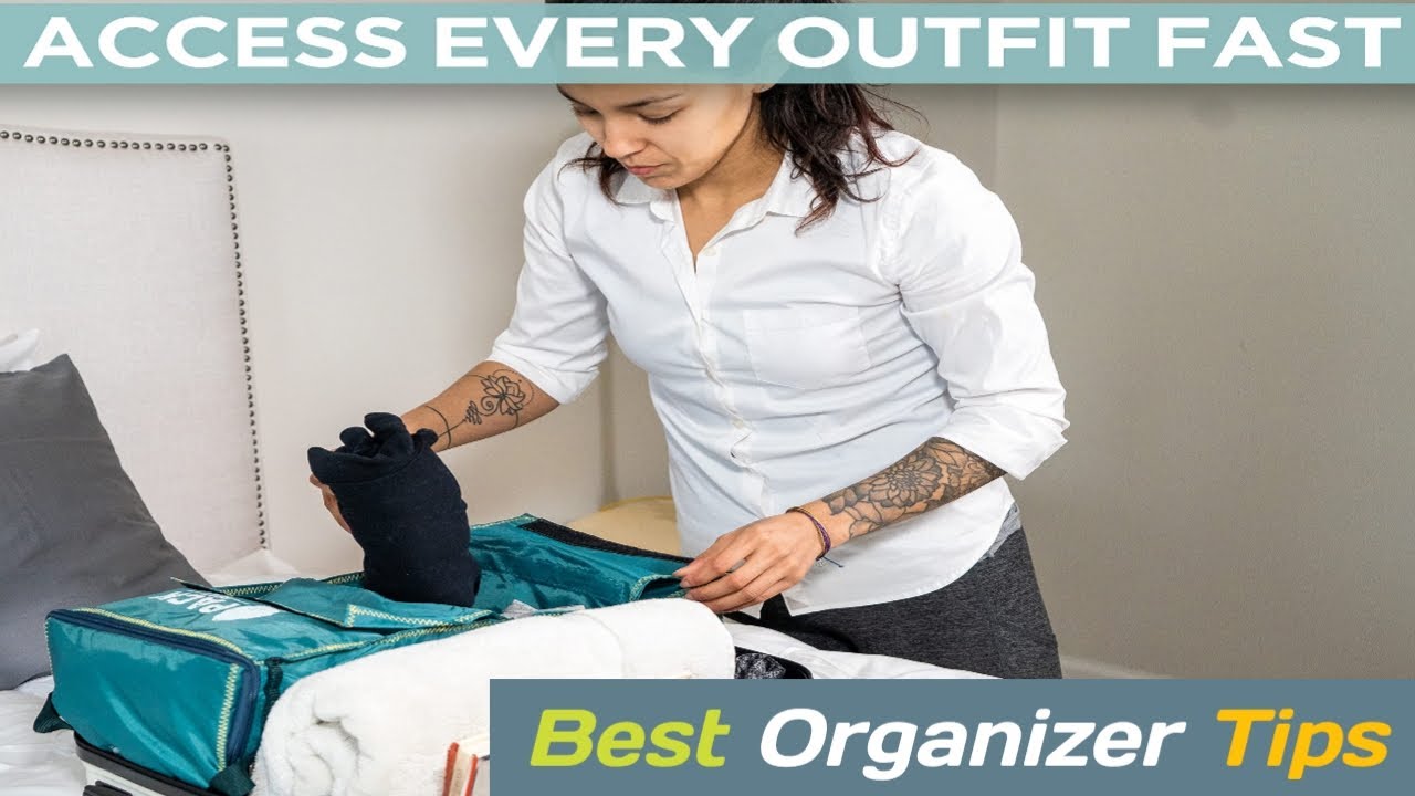 How To Organize Luggage organizer bagstyle YouTube