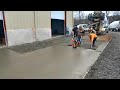 Don&#39;t try this by yourself! Concrete pouring perfection!