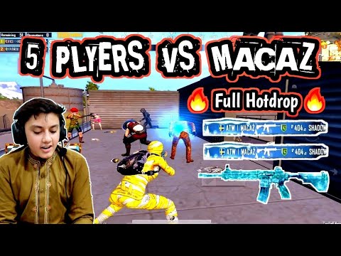 5 PLAYERS VS ME 😱 | LIVIK KING FULL HOTDROP 🔥 | PUBG MOBILE