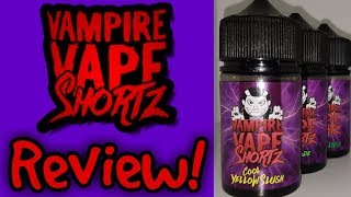 Coloured Slush - Vampire Vape Shortz Review!