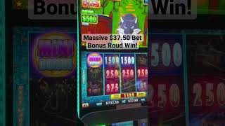 Huff n' More Puff 🎰 $37.50 Bet 💵 Bonus Round Win!