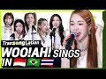 K-POP STARS sing in THREE Languages🎤| INA/POR/THAI | WOO!AH! | TRANSONGLATION