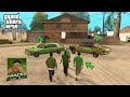 What happens if madd smoke joins grove street in gta san andreas