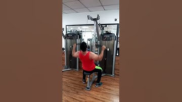 Lat pull down -Drop set
