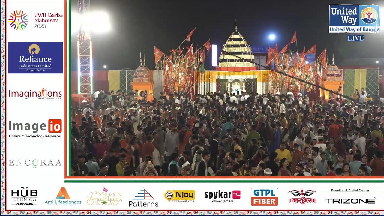 United Way Of Baroda Garba Mahotsav 2023 By Atul Purohit Day 7