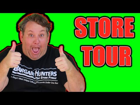 REOPENING BARGAIN HUNTERS THRIFT STORE TOUR STORAGE WARS AUCTION WOW