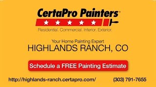 Painting Services Highlands Ranch CO | Home Painter | 80111 | Highlands Ranch | CertaPro Painters