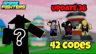 UPDATE 42.1 ANIME FIGHTERS CODES ROBLOX *AUTO MAX OPEN* 