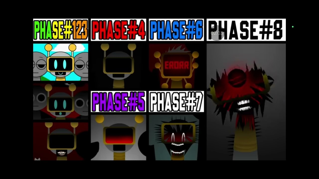 Sprunki phone 8   1-8