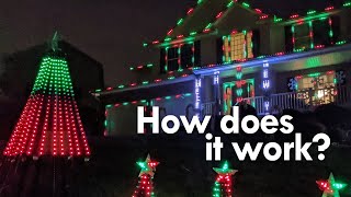 How does a holiday light show work? screenshot 1