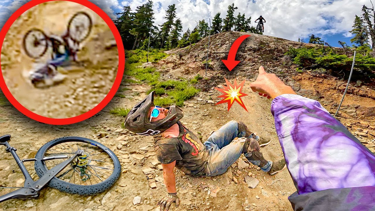 CADE DALLA PIETRA PIÙ ALTA DI WHISTLER (13m) 😱