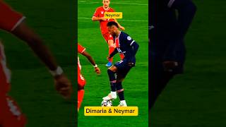 Dimaria & Neymar 🇦🇷🇧🇷 #football #foot #neymar #psg #dimaria #uefachampionsleague
