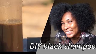 DIY MOISTURISING BLACK SOAP SHAMPOO | NATURAL HAIR