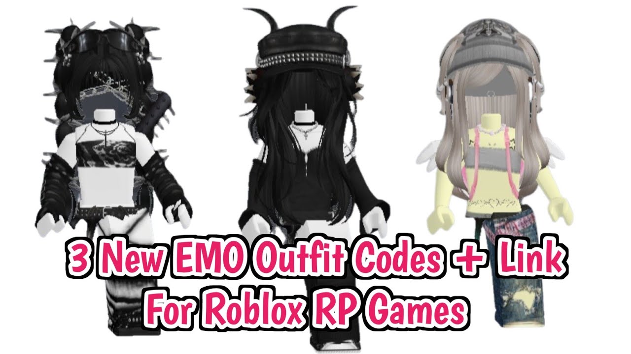 3 EMO OUTFIT ID CODES FOR BROOKHAVEN RP, BERRY AVENUE & BLOXBURG 