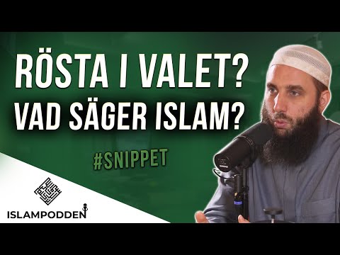 Valet 2022: Rösta eller inte Rösta? Vad Säger Islam?