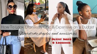 How To Look Expensive Everyday on Budget | Wardrobe Staples | Mr Price, H&M & Zara TryOn