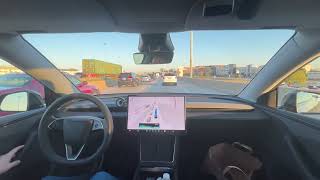Full Self Driving Ft. Grok FSD #13