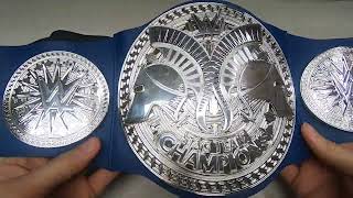 WWE - 2014 Mattel Inc - Tag Team Championship Wrestling Belt (Youth Size)