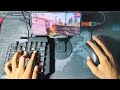 Pc❌mini mobile setup ✅Free Fire Gaming Keyboard|⌨️🖱📱Mix Pro Geek Gamer #freefire #mixpro #geekgamer