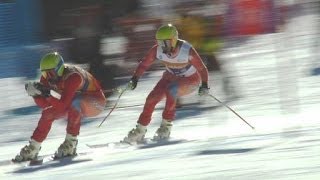 How to: para-alpine skiing visually impaired category