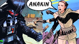 DARTH VADER FINALLY KILLS SABÉ INSIDE PADME'S TOMB(CANON) - Star Wars Comics Explained