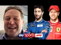 Why did McLaren sign Daniel Ricciardo over Sebastian Vettel? | Zak Brown | Sky F1 Vodcast