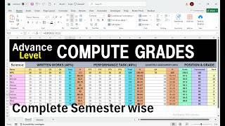 Automatic Grade System in Excel 😱 (Transmuted + Ranking) screenshot 5