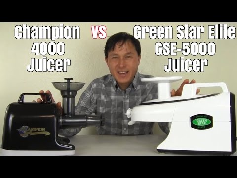 Discount Juicers Comparison Chart