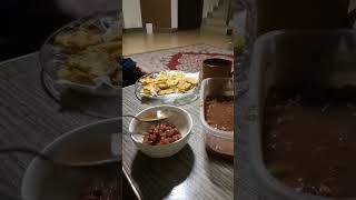 Eating Red Bean Chart | Tasty Street Food Snack