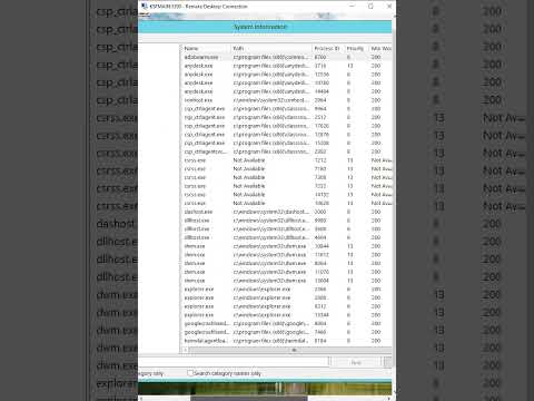 How to Find Running Tasks resources system in server 2012 r2.