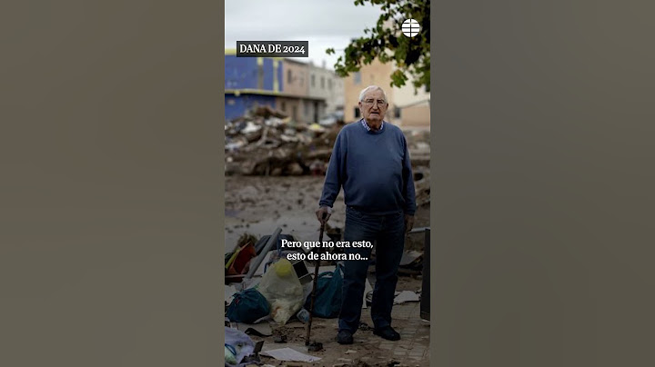 Las tres riadas de Pepe 'el moreno': "Yo tengo 83 años y esto no le había visto en mi vida" #DANA